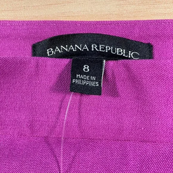 Banana Republic Orchid Skirt Size 8 NWT - Picture 2 of 6